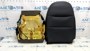 Honda Accord 23-24 passenger seat upholstery, black, perforated, heated, dry-cleanable leather