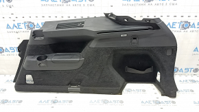 Right arch trim for Volvo XC90 16-22 for 3rd row, with cup holder, black, scratches, needs cleaning