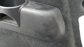 Left arch trim for Volvo XC90 16-22 for 3rd row, with cup holder, black, scratches