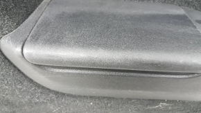 Left arch trim for Volvo XC90 16-22 for 3rd row, with cup holder, black, scratches