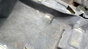 Honda Accord 23 floor covering - black, chrome footrest pad, ready to clean