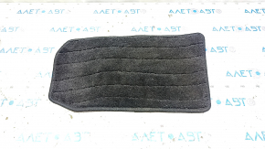 Rear left Nissan Leaf 13-17 floor mat, black cloth