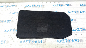 Rear left Nissan Leaf 13-17 floor mat, black cloth