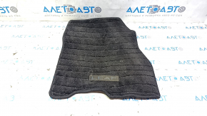 Nissan Leaf 13-17 front right floor mat, black cloth