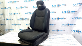 Nissan Leaf 13-17 driver's seat without airbag, heated, black cloth, mechanical