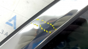 Volvo XC90 16-22 rear right window, tinted, scratches on chrome