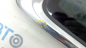 Volvo XC90 16-22 rear right window, tinted, scratches on chrome