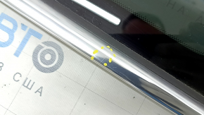 Volvo XC90 16-22 rear right window, tinted, scratches on chrome