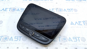 Chevrolet Volt 16's display and navigation system are scratched.