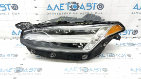 Volvo XC90 16-17 LED Left Front Headlight, Sand, Spider Web