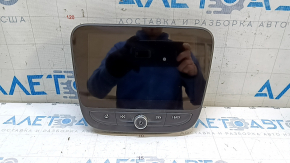 Chevrolet Volt 16's display and navigation system are scratched.