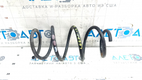 Front left spring for Nissan Leaf 13-17, stiffness 2, orange, white