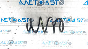 Front left spring for Nissan Leaf 13-17, stiffness 2, orange, white