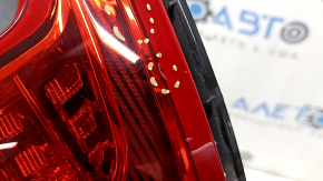 Volvo XC90 16-22 LED outer left fender light, scratches, microcracks in the glass