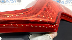 Volvo XC90 16-22 LED right outer fender light, cracks in glass, scratches
