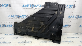 The left underbody protection of the Lexus RX350 RX450h 10-15 is pressed