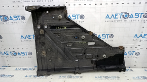 The left underbody protection of the Lexus RX350 RX450h 10-15 is pressed