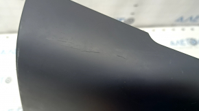Volvo XC90 16-24 rear lower center console trim, black, scratches, cracks in fasteners