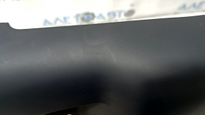 Volvo XC90 16-24 rear lower center console trim, black, scratches, cracks in fasteners