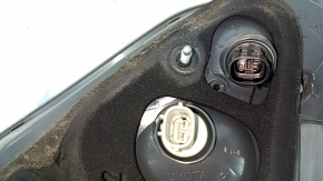 Left inner trunk lid light for Lexus RX450h 10-12 pre-restyling, scratches, glass crack