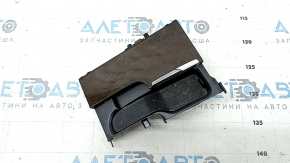 Volvo XC90 16-23 Chrome Center Console Pocket with Wood Trim, Scratched