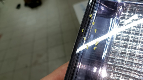 Left inner trunk lid light for Lexus RX450h 10-12 pre-restyling, scratches, glass crack