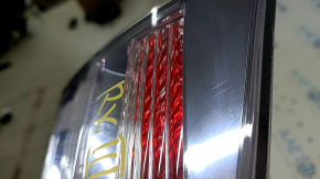 Left inner trunk lid light for Lexus RX450h 10-12 pre-restyling, scratches, glass crack