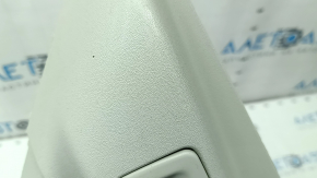Right rear lower rear pillar trim for Volvo XC90 16-23, under the belt, gray, 2 parts, scratches, needs cleaning