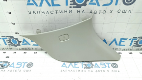 Volvo XC90 16-23 right rear upper pillar trim, gray, with plug, broken mount