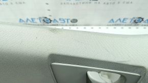 Left front rear pillar trim Volvo XC90 16-23, gray, under the air duct, worn, ready for dry cleaning