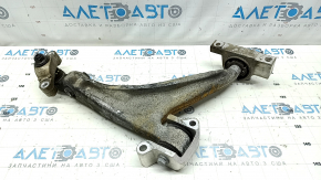 Volvo XC90 16-20 front lower left control arm with brackets and silent block, microcracks in the control arm, cracked boot