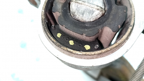 Volvo XC90 16-20 front lower left control arm with brackets and silent block, microcracks in the control arm, cracked boot