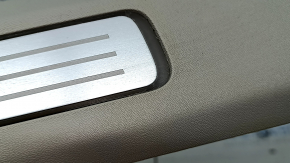 Volvo XC90 16-23 front right inner door sill trim with backlight, gray, scratches, broken