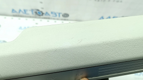 Volvo XC90 16-23 front right inner door sill trim with backlight, gray, scratches, broken
