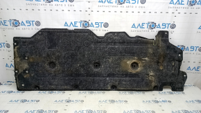The front right underbody protection of a Honda Accord 2023-24 is torn.