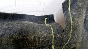The front right underbody protection of a Honda Accord 2023-24 is torn.