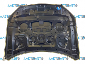 Mercedes W167 GLE 350 450 20-25 aluminum hood, scratches, dents, broken nose