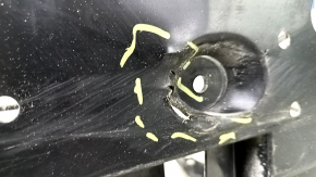 Honda Accord 23-24 engine protection is torn, scuffed, and dented.