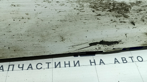 Right side sill for Volvo XC90 16-25 with seal, white, scratches, broken mount