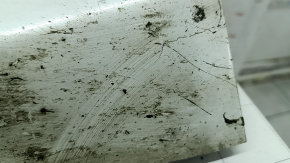Right side sill for Volvo XC90 16-25 with seal, white, scratches, broken mount