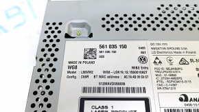 VW Passat B8 16-19 USA 6-button display with scratches