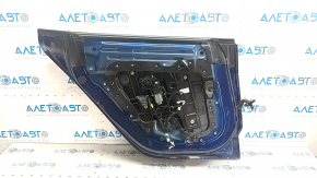 Tesla Model 3 18-20 Blue Rear Left Door Assembly PPSB