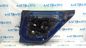 Tesla Model 3 18-20 Blue Rear Right Door Assembly (PPSB)