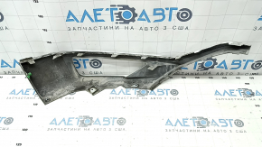 Left front bumper trim for Volvo XC90 16-19, cracked, pinched, scratched