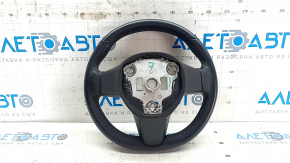 Tesla Model 3 18" naked steering wheel, black leather, non-heated