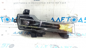 Tesla Model 3 18 right fog light with turn signal and corrector, sand