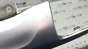 Volvo XC90 16-21 rear lower bumper trim, chrome-plated, without towbar, for parking sensors, scratches, dented