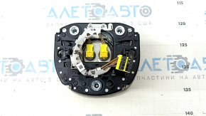 Volvo XC90 16-23 driver's steering wheel airbag, gray, scratches, chrome chipped