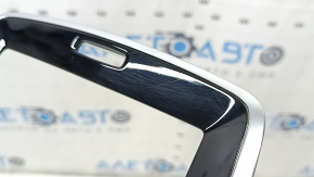 Volvo XC90 16-23 black gloss dashboard trim, scratches, cracks