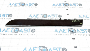 Volvo XC90 16-23 right front panel trim, birch wood, glossy, with backlighting